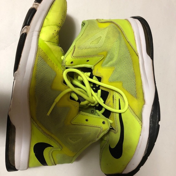 Nike Air Max Sitter Step 2 Yellow Black White Size7Y Authentic - Picture 3 of 8